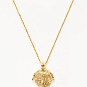 Missoma x Lucy Williams Roman Arc Coin Necklace